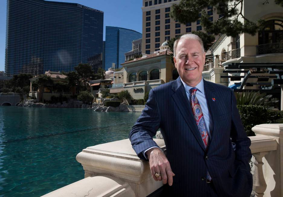 Southwest Airlines CEO Gary Kelly at the Bellagio hotel-casino in Las Vegas, Tuesday, Feb. 20, ...