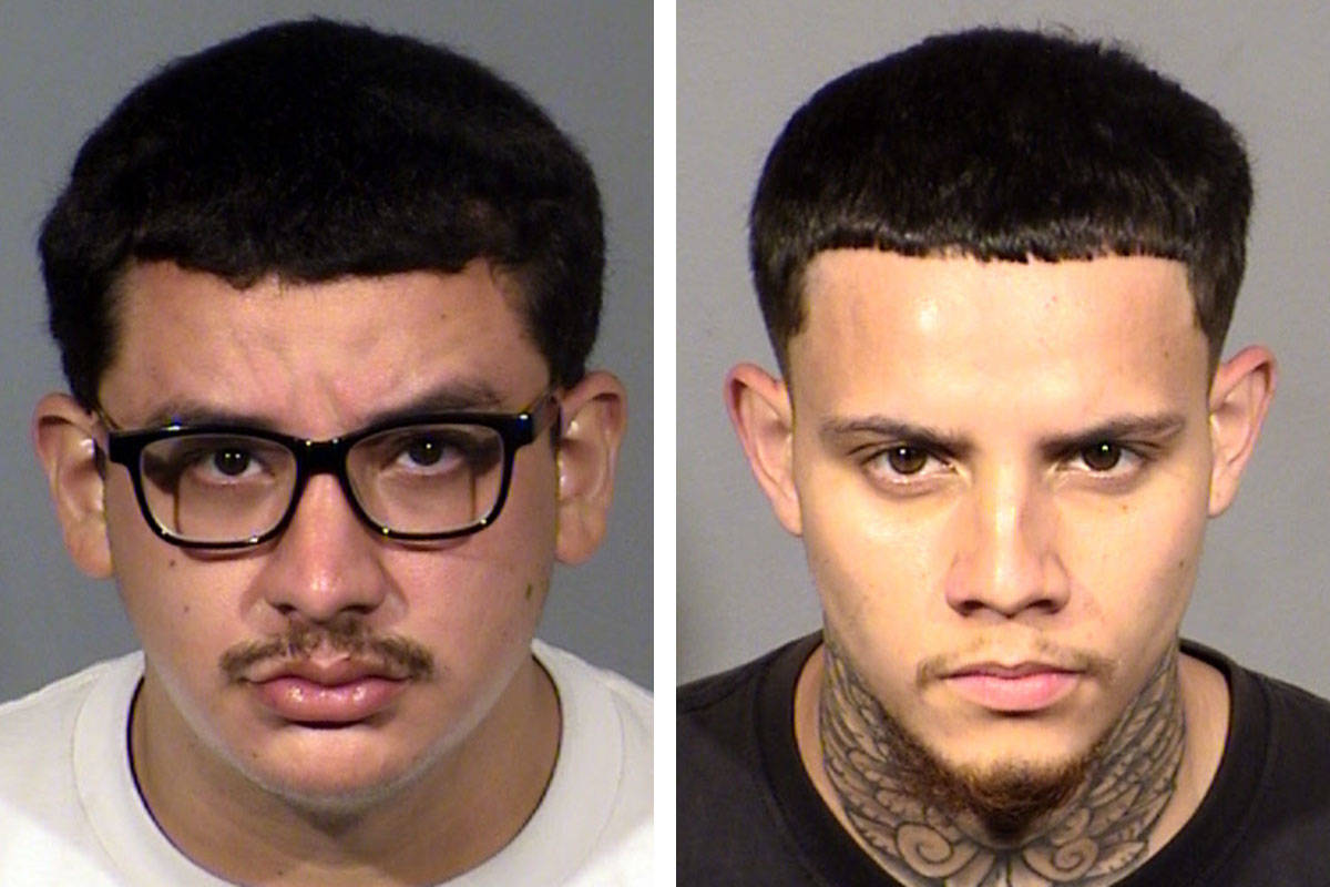 Bobby Torres, left, and Ivan Herrera (Las Vegas Metropolitan Police Department)