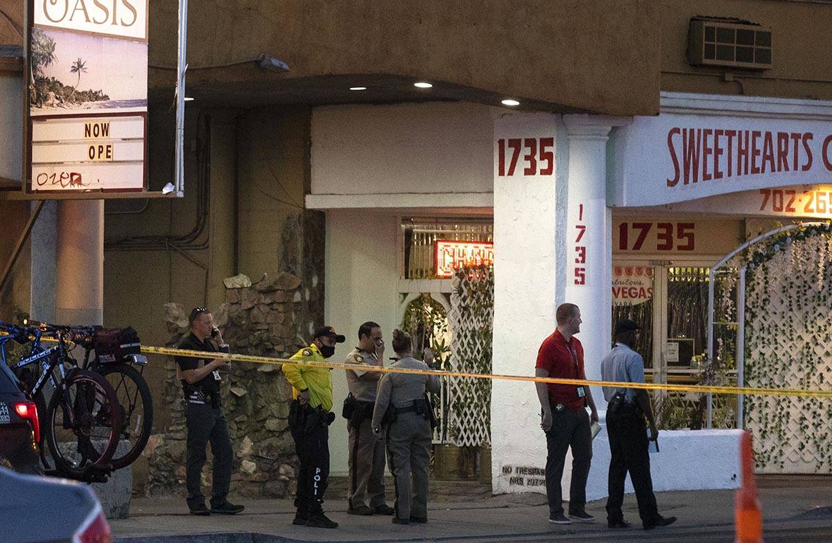 The Metropolitan Police Department is investigating a homicide at 1735 south Las Vegas Blvd., n ...