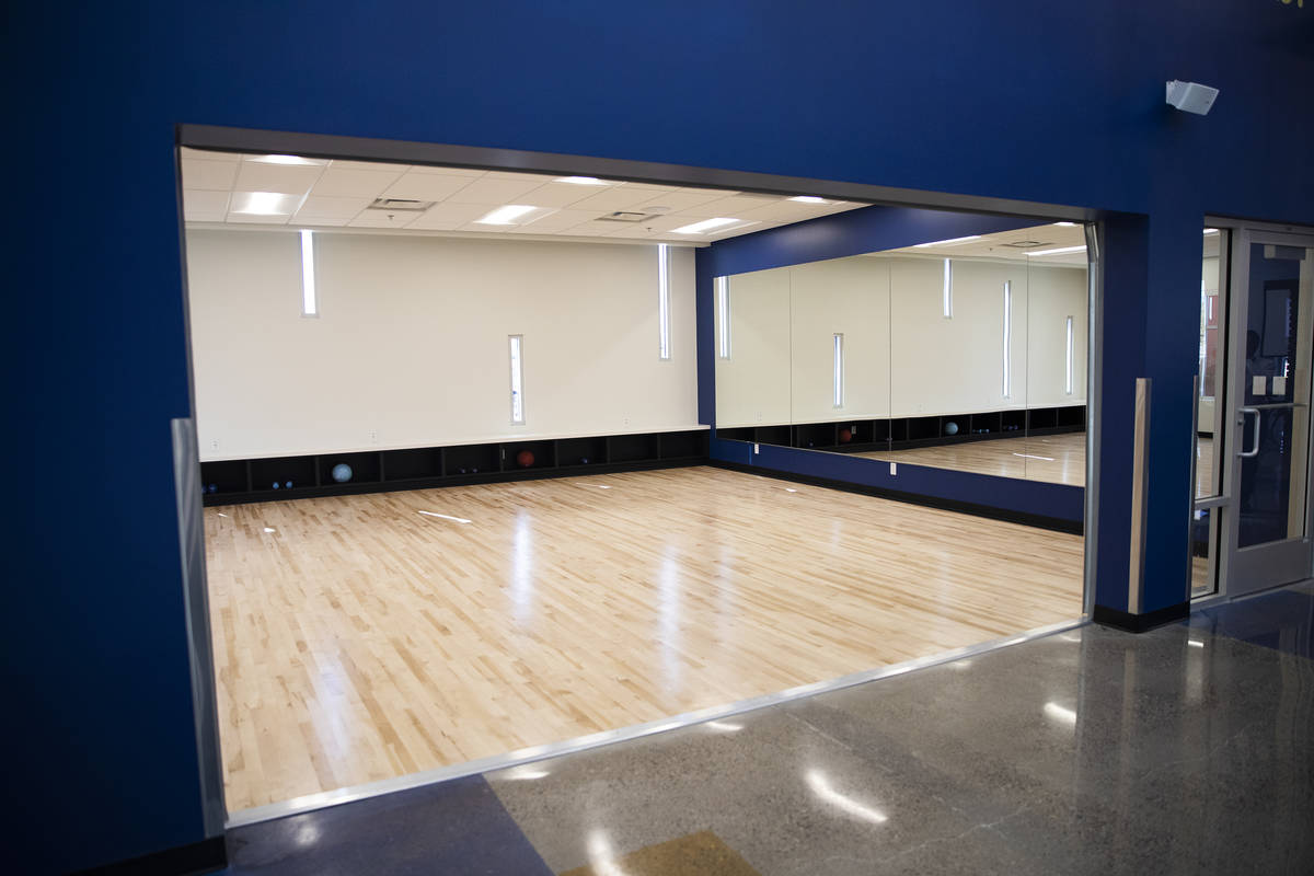 The dance room at the newly expanded and renovated Martin Luther King Jr. Senior Center in Nort ...
