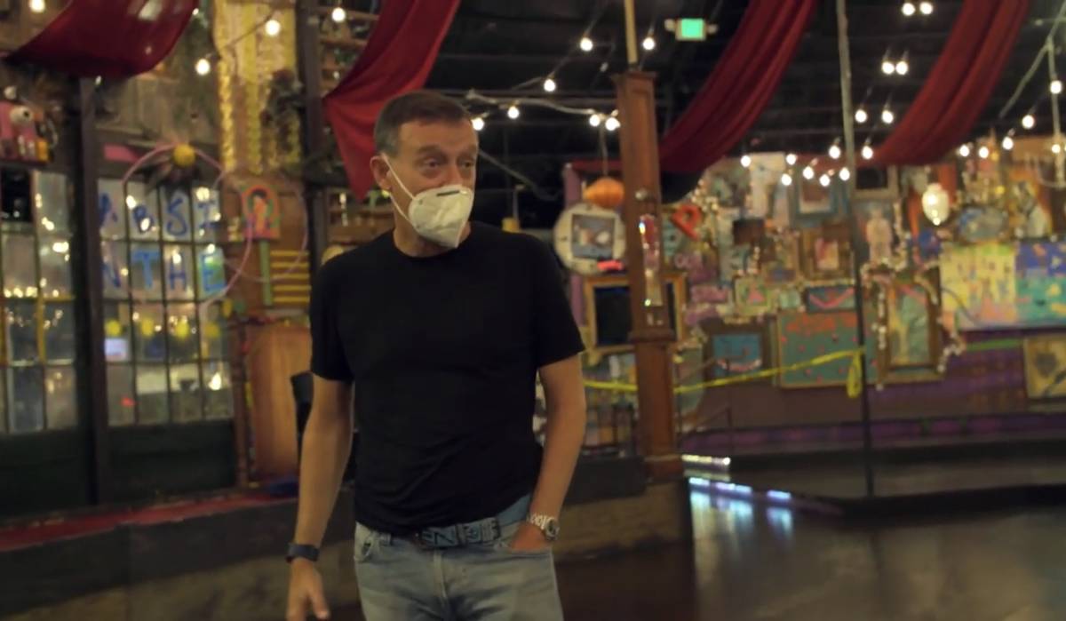 Ross Mollison of Spiegelworld is shown in the first episode of the "VEGASHITSHOW" YouTube serie ...