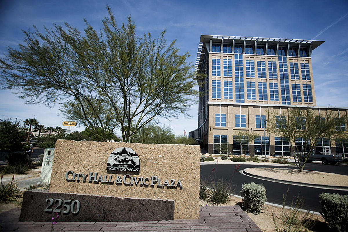 The North Las Vegas City Hall (Las Vegas Review-Journal)