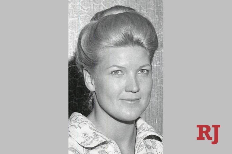 Mary Kozlowski Pichot is seen in a photo from the early 1970s. (Las Vegas Review-Journal file p ...