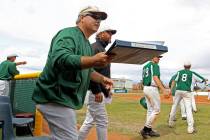 Rancho High School baseball coach Tom Pletsch, shown on Monday May 9, 2011. Las Vegas Review-Jo ...