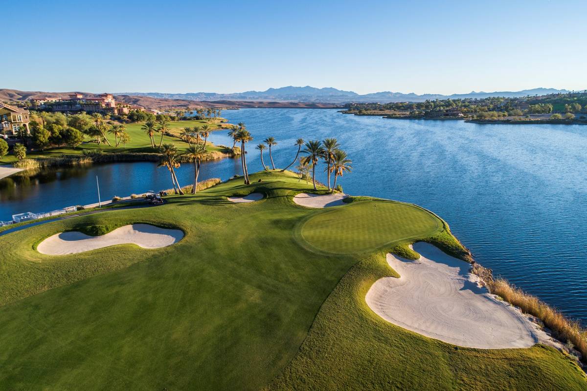 Reflection Bay Golf Club. (Lake Las Vegas)