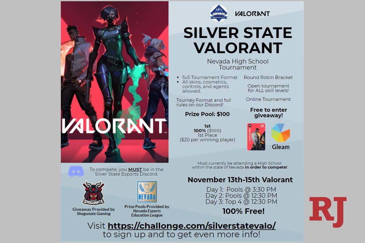 Silver State will host a Valorant tournament later this month. (Davis Cowles)