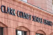 Clark County School District administration building (Las Vegas Review-Journal/File)