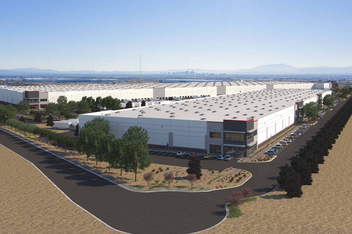 CapRock Partners plans to build a 1.1 million-square-foot industrial project in North Las Vegas ...
