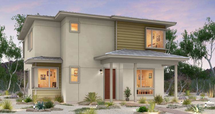 Woodside Homes’ Gardenia plan, also available for quick move-in inside the Gardens at the Par ...