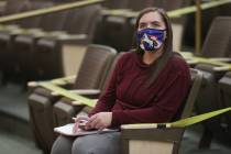 Tasha Baxter attends the fact finding review in the death of her brother David Baxter, who died ...