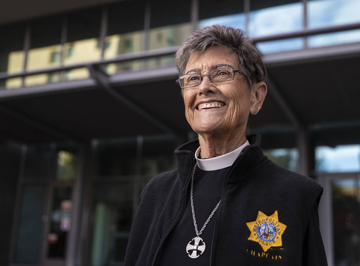 The Rev. Bonnie Polley at the Clark County Detention Center, where she has been the chaplain fo ...