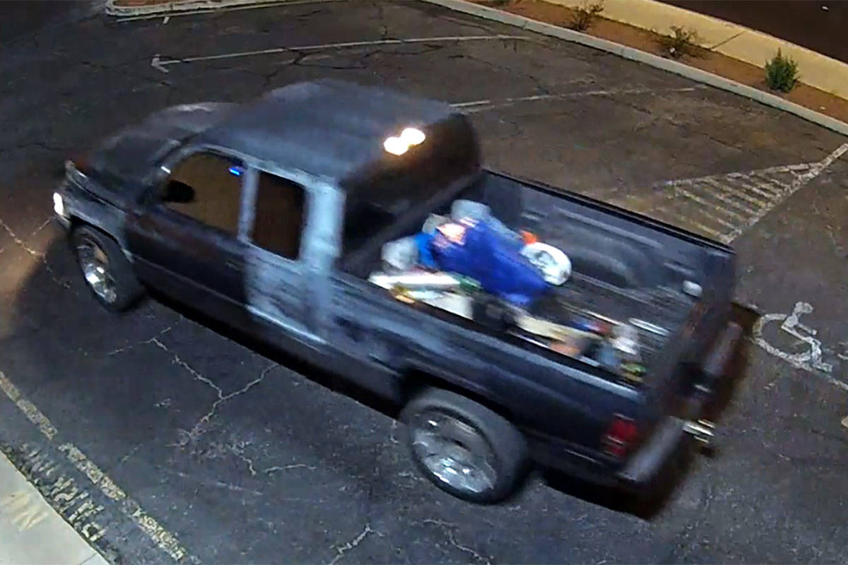 Las Vegas police are asking for help to find a second generation Dodge Ram extended cab pickup ...