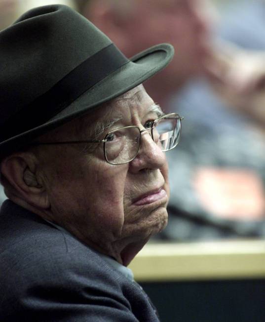 Dr. Quincy Fortier listens during jury selection in District Court. (Review-Journal file photo)