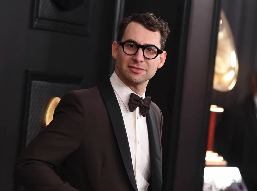 Jack Antonoff arrives at the 62nd annual Grammy Awards on Jan. 26, 2020, in Los Angeles. Antono ...