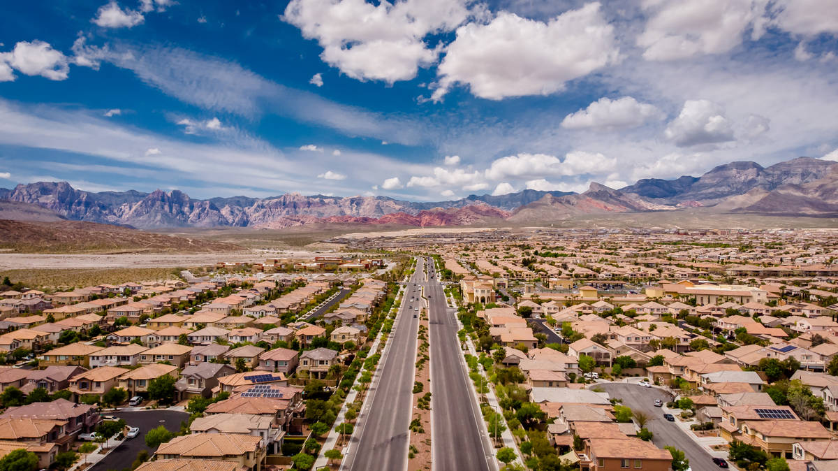 The master-planned community of Summerlin, which began in 1990, has landed on the nation’s li ...