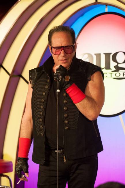 Andrew Dice Clay is shown at Laugh Factory at the Tropicana in March 2018. (Harry Basil)