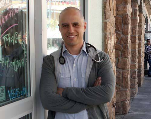 Zubin Damania, also known by his musical alter ego ZDoggMD, moved to Vegas to open his own clin ...