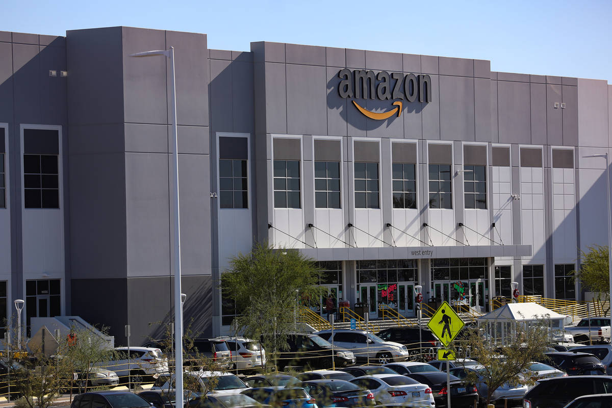 The Amazon LAS7 Fulfillment Center in North Las Vegas, Wednesday, Dec. 2, 2020. Amazon plans to ...