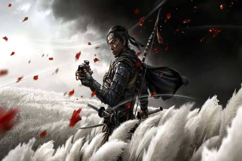Ghost of Tsushima received seven Game Awards nominations. (PlayStation)