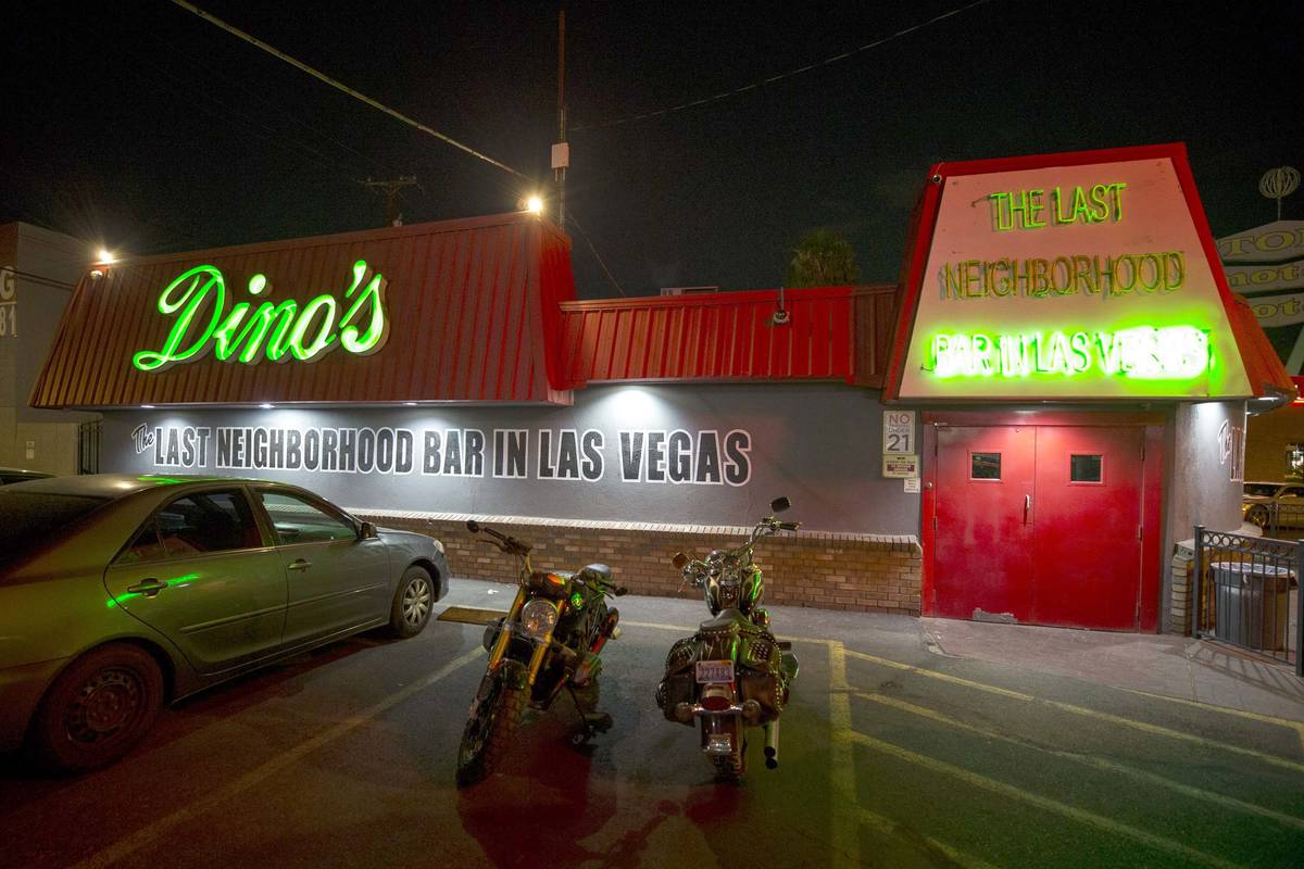 Dino's Lounge in downtown Las Vegas. (Las Vegas Review-Journal, File)