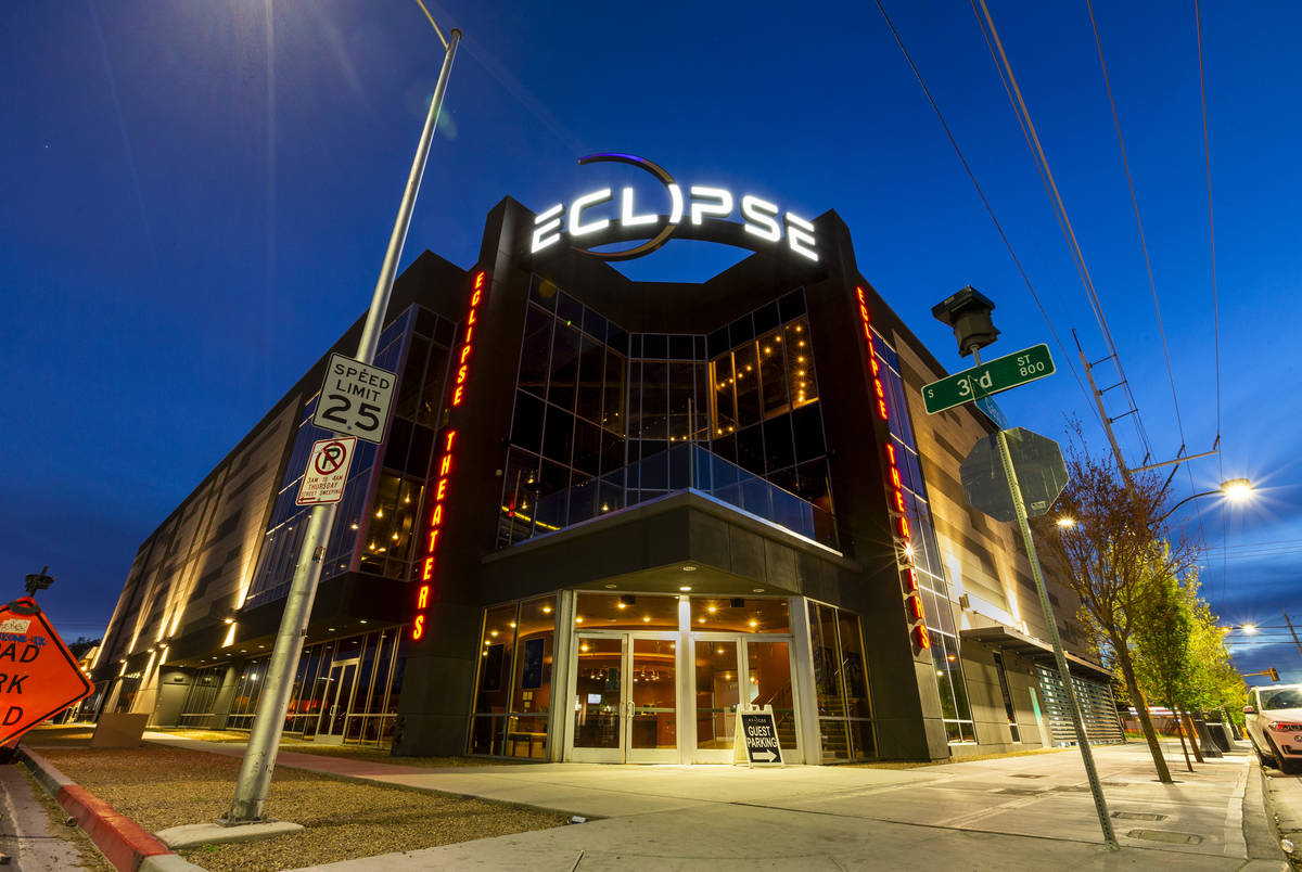 Exterior shots of the Eclipse building at dusk is seen in this April 3, 2019, file photo. (L.E. ...