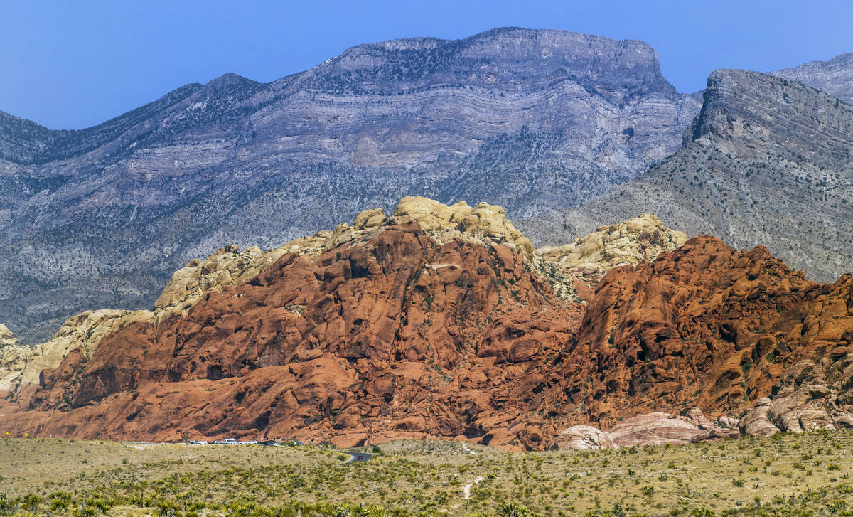 The Red Rock Canyon National Recreation Area near Las Vegas has a timed entry reservation syste ...