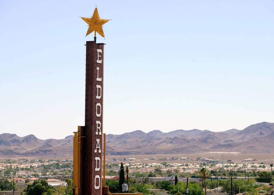 The Eldorado Casino sign at 140 S. Water St., Henderson is seen on Friday, June 29, 2012. The B ...