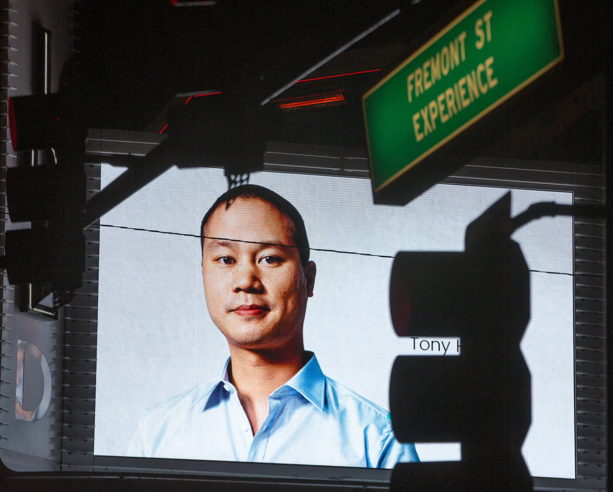 Tributes to former Zappos CEO and Downtown Project founder Tony Hsieh, who died Nov. 27, 2020 a ...