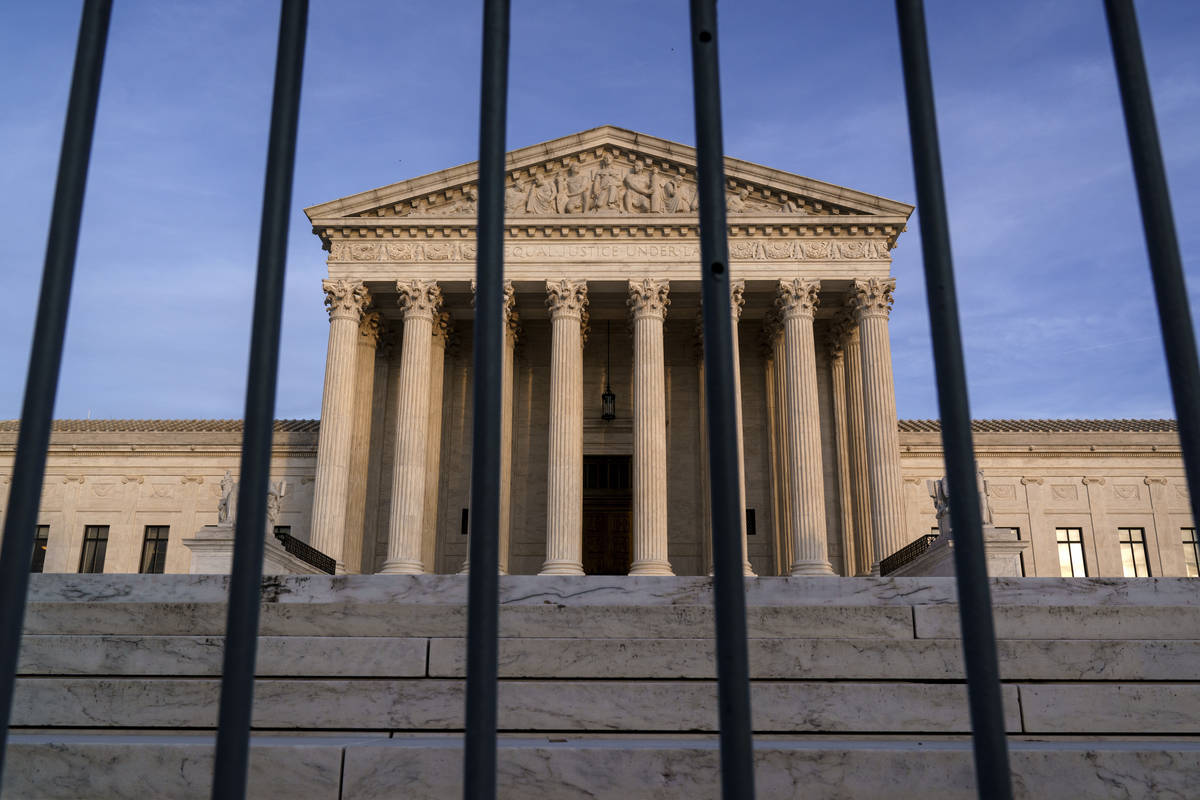 The U.S. Supreme Court in Washington. (AP Photo/J. Scott Applewhite)