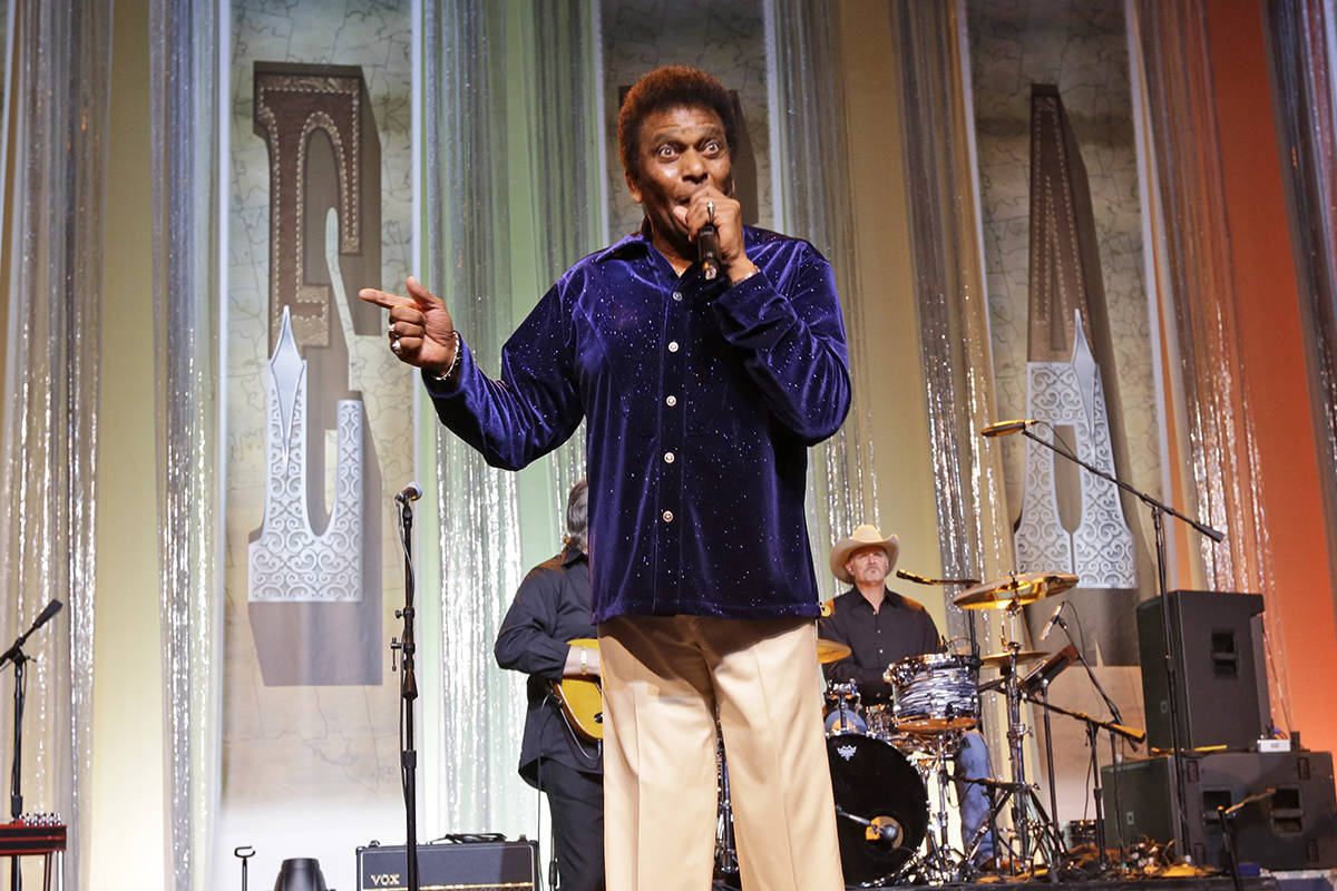 Singer Charley Pride performs during the Black Tie & Boots ball as part of the Inaugural fe ...