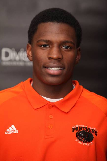 Raiders linebacker Nicholas Morrow as a freshman at Greenville University in 2013.(Greenville U ...