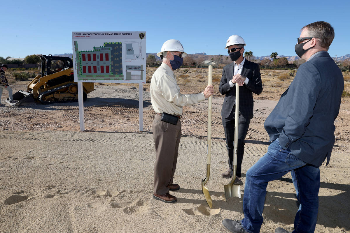 Mark Danley, partner, director of architecture, architect at KGA Architecture, from left, Shawn ...