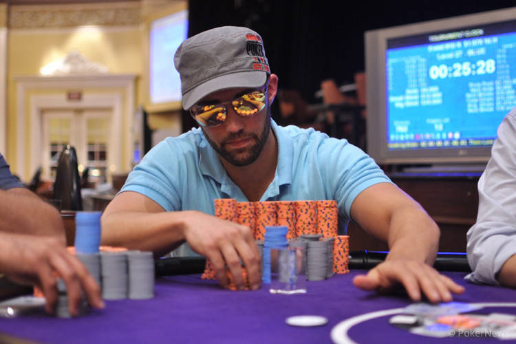 Joseph Hebert, seen in an undated file photo, is the chip leader heading into the final table o ...