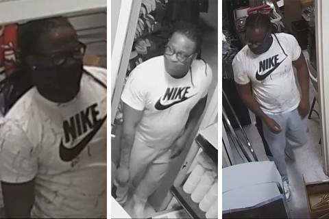 Police are seeking information on this man in connection to a series of shopping mall burglarie ...
