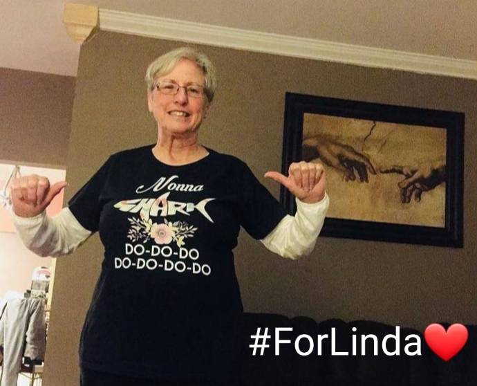Linda Hebert, seen in an undated photo, died in July. Her son, Joseph Hebert, is playing for th ...