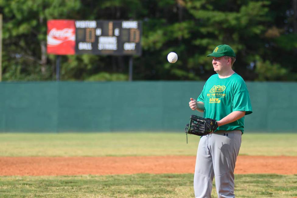 Taylor Duncan prepares to pitch in an Alternative Baseball Organization game. Duncan plans for ...