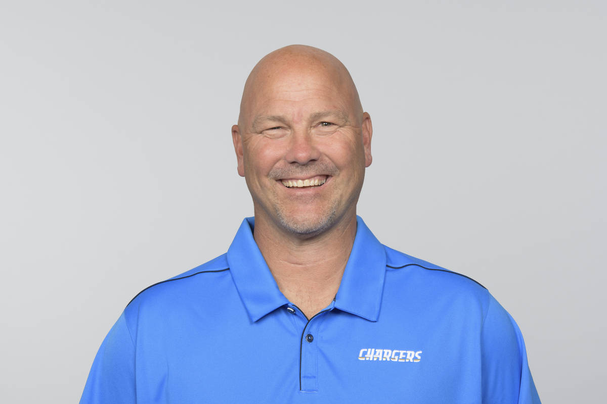This is a 2019 photo of Gus Bradley of the Los Angeles Chargers NFL football team. This image r ...