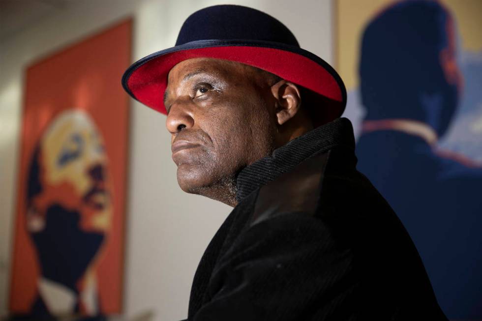 Wendell Williams, founder of the Dr. Martin Luther King Jr. Day Parade, poses for a portrait at ...