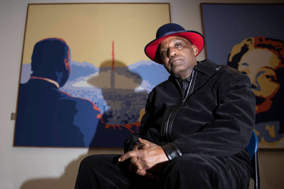 Wendell Williams, founder of the Dr. Martin Luther King Jr. Day Parade, poses for a portrait at ...