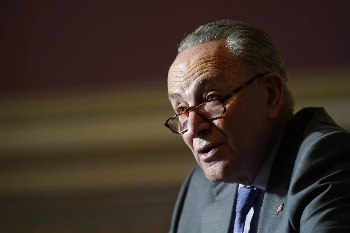 Senate Majority Leader Sen. Chuck Schumer of N.Y. (AP Photo/Susan Walsh)