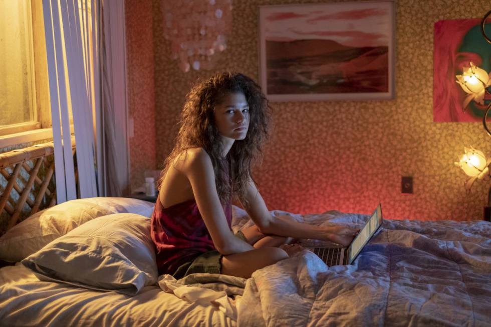 Zendaya stars in HBO's hit series "Euphoria." (Eddy Chen/HBO)