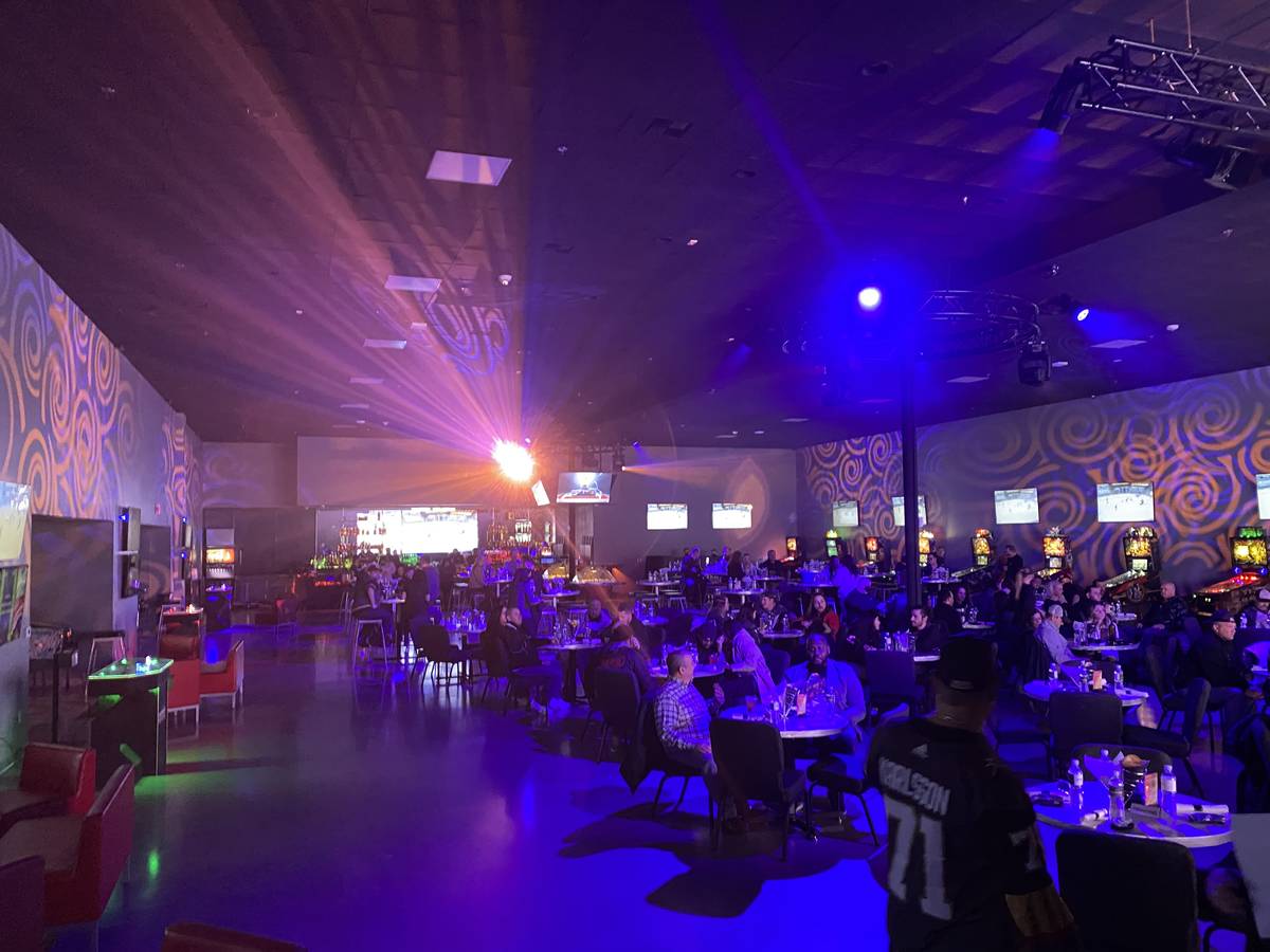 Diversion Amusements events and banquet facility during the Vegas Golden Knights-St. Louis Blue ...