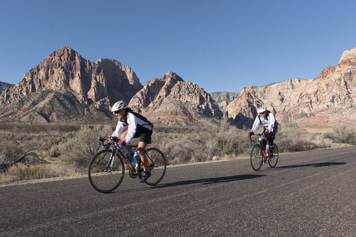 A ride at Red Rock Canyon National Conservation Area with your love surely will work up an appe ...