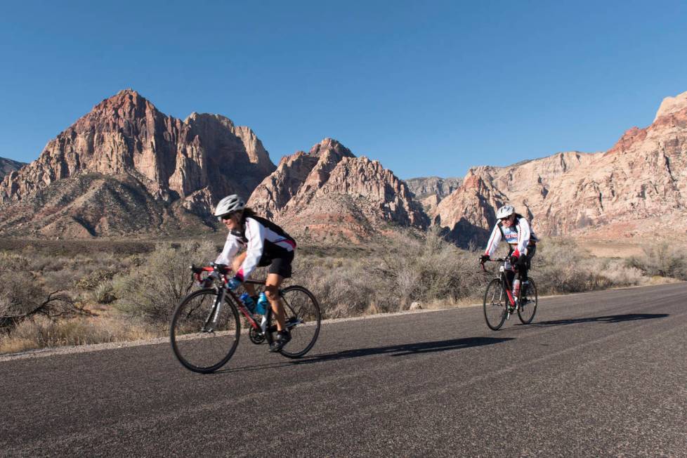 A ride at Red Rock Canyon National Conservation Area with your love surely will work up an appe ...