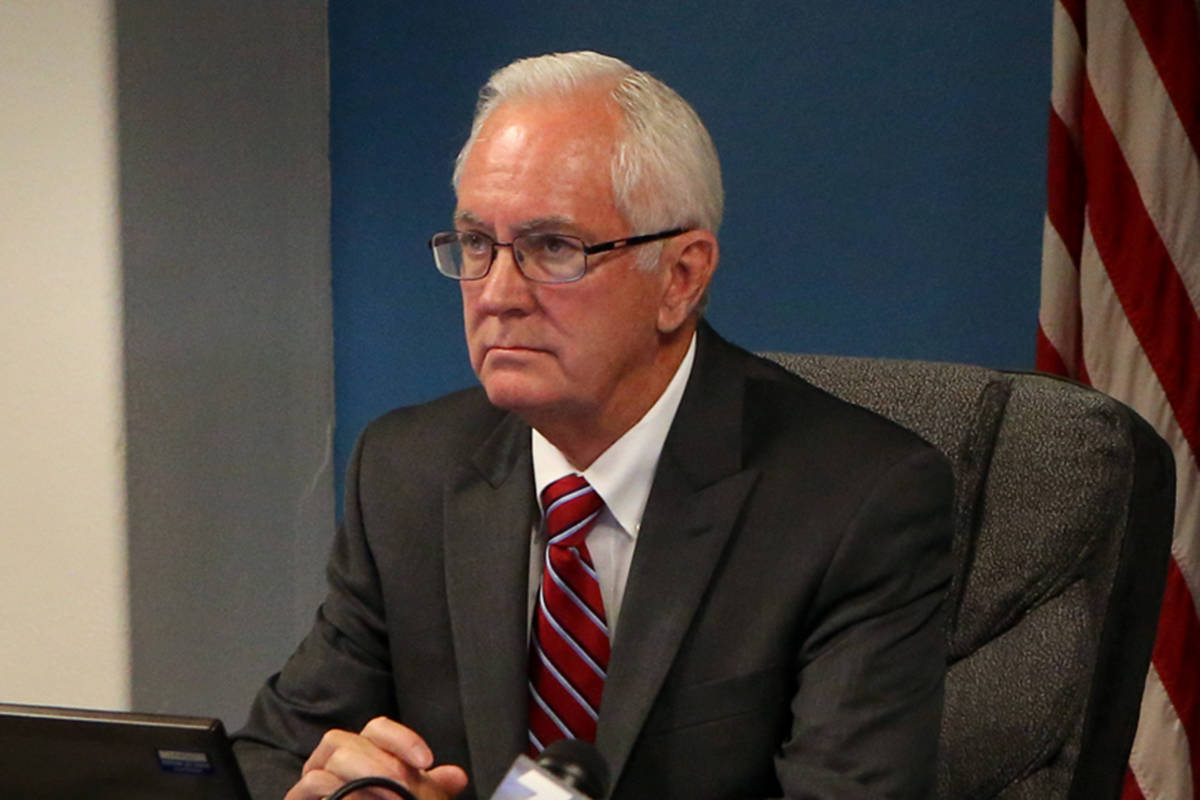 Nevada Assembly Sergeant-at-Arms Robin Bates, shown during a 2013 parole hearing for O.J. Simps ...