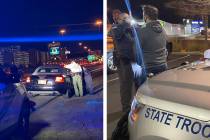 Law enforcement conducted multiple stops of motorists Sunday, Feb. 7, 2021, as part of a task f ...