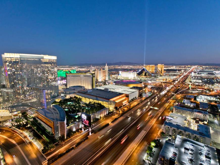 A view of the Strip. (Elite Realty)