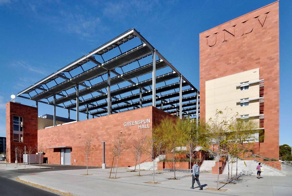 UNLV's Greenspun College of Urban Affairs, 4504 S. Maryland Parkway, Las Vegas (Las Vegas Revie ...