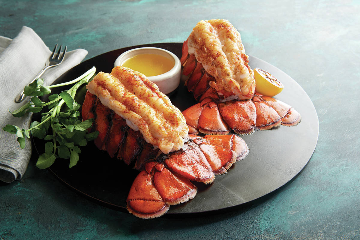 Twin lobster tail special at Morton's the Steakhouse. (Landry's)