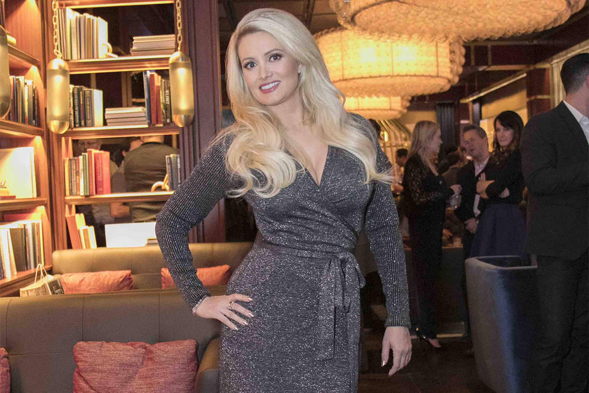Holly Madison at The Dorsey at The Venetian on Thursday, Jan. 26, 2017, in Las Vegas. (Courtesy)
